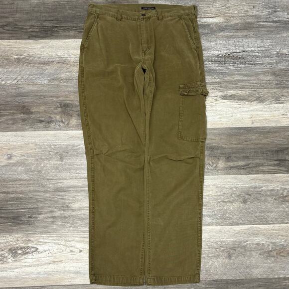 Lucky Brand Olive Cargo Pants - Picture 2 of 14